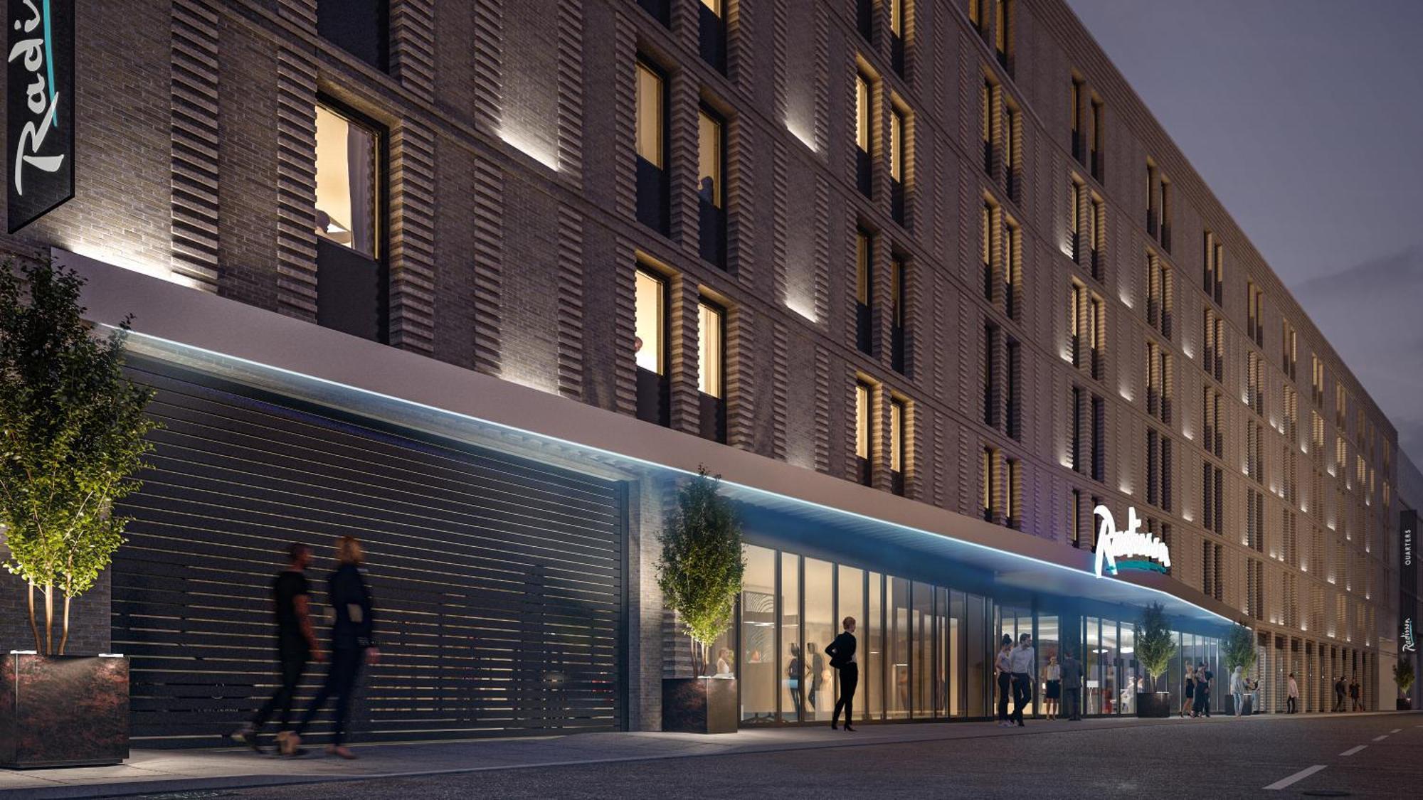 Radisson Hotel Leipzig Luaran gambar